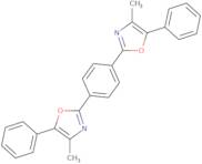 1,4-Bis[2-(4-methyl-5-phenyloxazolyl)]benzene [for scintillation spectrometry]