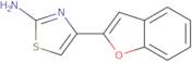 4-(1-Benzofuran-2-yl)-1,3-thiazol-2-amine