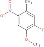 2-Fluoro-4-methyl-5-nitroanisole