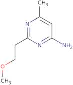 2-(2-Methoxy-ethyl)-6-methyl-pyrimidin-4-ylamine