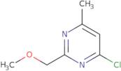 4-chloro-2-(methoxymethyl)-6-methylpyrimidine