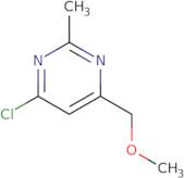 4-Chloro-6-methoxymethyl-2-methyl-pyrimidine