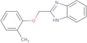 2-(2-Methylphenoxymethyl)-1H-1,3-benzodiazole