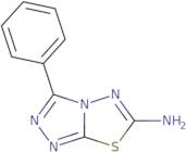 3-Phenyl[1,2,4]triazolo[3,4-b][1,3,4]thiadiazol-6-amine