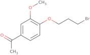 1-(4-(3-Bromopropoxy)-3-methoxyphenyl)ethanone
