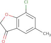 7-Chloro-5-methylbenzofuran-3(2H)-one