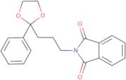 -2(-3(2-phenyl-1,3-dioxolan-2-yl)propyl)isoindoline-1,3-dione