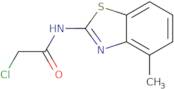 2-Chloro-N-(4-methyl-1,3-benzothiazol-2-yl)acetamide