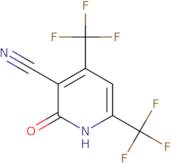 2-Oxo-4,6-bis(trifluoromethyl)-1,2-dihydropyridine-3-carbonitrile