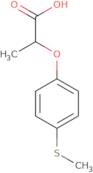 2-[4-(Methylsulfanyl)phenoxy]propanoic acid