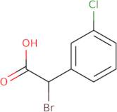 2-Bromo-2-(3-chlorophenyl)acetic acid