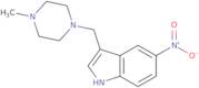 3-((4-Methylpiperazin-1-yl)methyl)-5-nitro-1H-indole