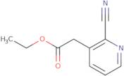 Ethyl 2-(2-cyanopyridin-3-yl)acetate