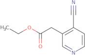 Ethyl 2-(4-cyanopyridin-3-yl)acetate