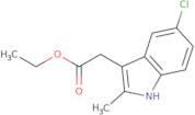 (5-Chloro-2-methyl-1H-indol-3-yl)-acetic acid ethyl ester