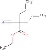 Ethyl 2-cyano-2-(prop-2-en-1-yl)pent-4-enoate