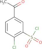 5-Acetyl-2-chlorobenzene-1-sulfonyl chloride