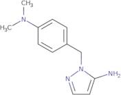 1-{[4-(Dimethylamino)phenyl]methyl}-1H-pyrazol-5-amine