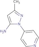 3-Methyl-1-(pyridin-4-yl)-1H-pyrazol-5-amine