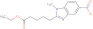 5-<1-Methyl-5-nitrobenzimidazolyl-(2)>pentansaeureethylester