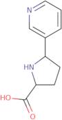 5-(Pyridin-3-yl)pyrrolidine-2-carboxylic acid