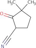 3,3-dimethyl-2-oxocyclopentane-1-carbonitrile