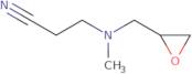 3-{Methyl[(oxiran-2-yl)methyl]amino}propanenitrile
