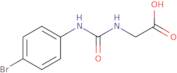 2-{[(4-Bromophenyl)carbamoyl]amino}acetic acid