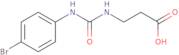 3-{[(4-Bromophenyl)carbamoyl]amino}propanoic acid