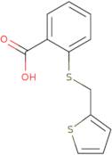 2-[(Thiophen-2-ylmethyl)sulfanyl]benzoic acid