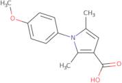 1-(4-Methoxyphenyl)-2,5-dimethyl-1H-pyrrole-3-carboxylic acid