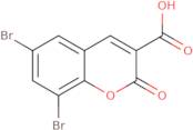 6,8-Dibromo-2-oxo-2H-chromene-3-carboxylic acid