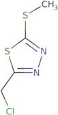 2-(Chloromethyl)-5-(methylsulfanyl)-1,3,4-thiadiazole