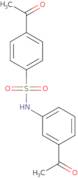 4-Acetyl-N-(3-acetylphenyl)benzenesulfonamide
