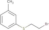 1-[(2-Bromoethyl)sulfanyl]-3-methylbenzene