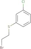 1-[(2-Bromoethyl)sulfanyl]-3-chlorobenzene