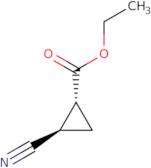 Ethyl trans-2-cyanocyclopropane-1-carboxylate