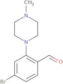 4-bromo-2-(4-methylpiperazino)benzaldehyde