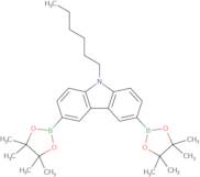 9-Hexyl-3,6-bis(4,4,5,5-tetramethyl-1,3,2-dioxaborolan-2-yl)-9H-carbazole