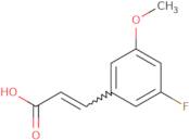 3-(3-fluoro-5-methoxyphenyl)prop-2-enoic Acid
