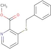 Methyl 3-benzylsulfanylpyridine-2-carboxylate