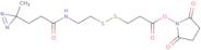 Sdad(NHS-SS-diazirine) (succinimidyl 2-[(4,4-azipentanamido)ethyl]-1,3-dithiopropionate)