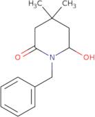 1-Benzyl-6-hydroxy-4,4-dimethylpiperidin-2-one