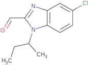 1-(Sec-butyl)-5-chloro-1H-benzo[D]imidazole-2-carbaldehyde