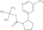 tert-Butyl 2-(5-methylpyridin-3-yl)pyrrolidine-1-carboxylate