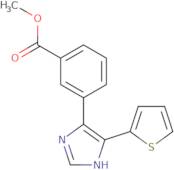 Methyl 3-[5-(thiophen-2-yl)-1H-imidazol-4-yl]benzoate