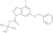 tert-Butyl 6-(benzyloxy)-4-fluoro-1H-indazole-1-carboxylate