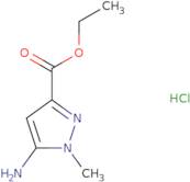 Ethyl 5-amino-1-methyl-1H-pyrazole-3-carboxylate hydrochloride