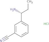 (R)-3-(1-Aminopropyl)benzonitrile hydrochloride