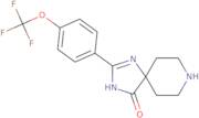 2-[4-(Trifluoromethoxy)phenyl]-1,3,8-triazaspiro[4.5]dec-1-en-4-one